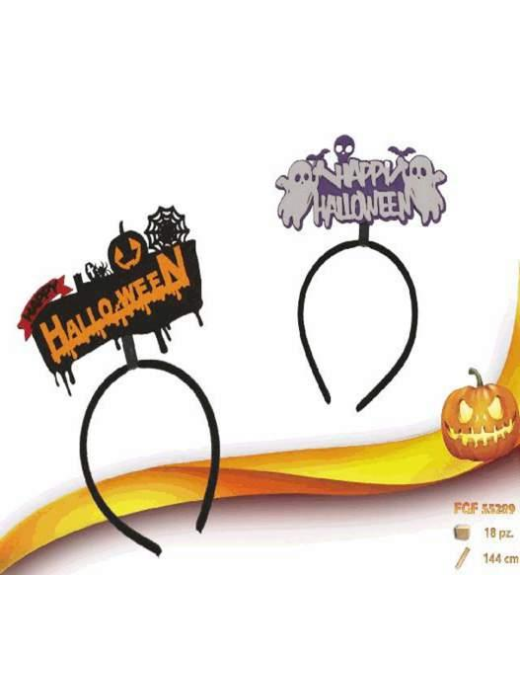 CERCHIETTO HALLOWEEN CON APPLICAZIONI