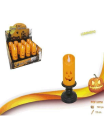 CANDELA HALLOWEEN PLASTICA 13cm