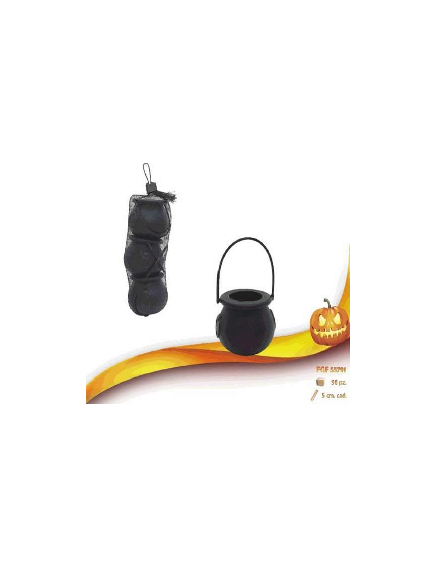 PACK OF CAULDRON CONTAINERS 3 PIECES 5cm