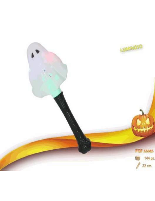 GHOST WAND WITH LIGHT 22cm