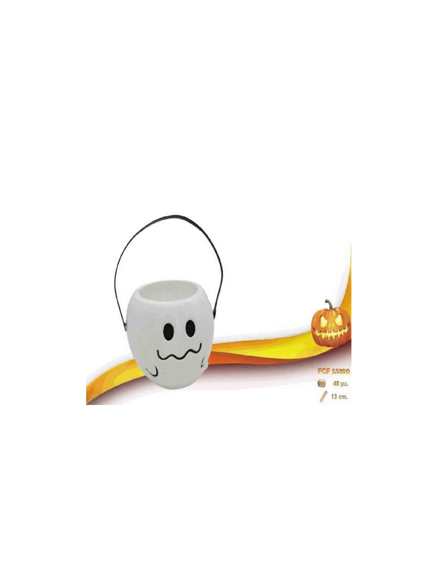 GHOST DECORATIVE CONTAINER 13cm