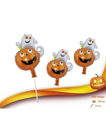 L.PARTY PALLONCINI CON STAND ZUCCA 35cm