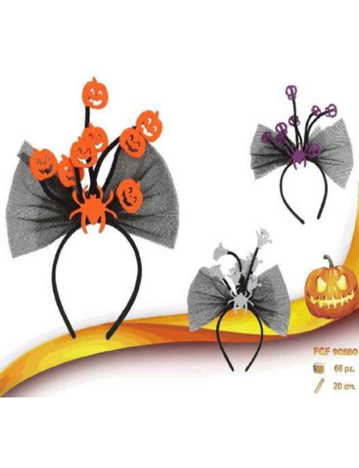 CERCHIETTO HALLOWEEN CON APPLICAZIONI