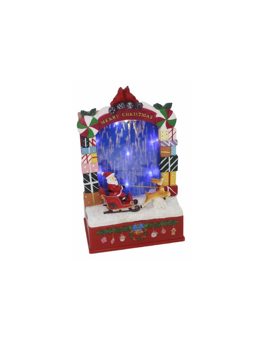 VILLAGE WITH MOVEMENT+LIGHTS+MUSIC 18x12x25 CENTIMETERS