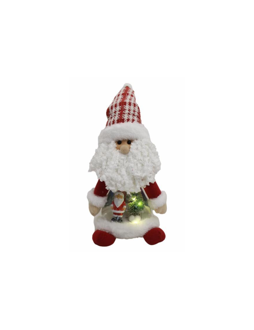 SUBJECT WITH LIGHT SANTA CLAUS 40 CENTIMETERS