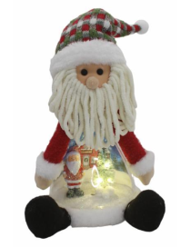 SOGGETTO CON LUCE BABBO NATALE 50 CENTIMETRI