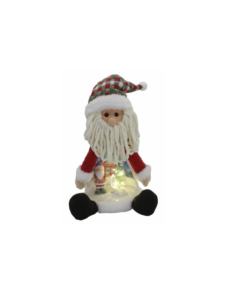 SOGGETTO CON LUCE BABBO NATALE 50 CENTIMETRI