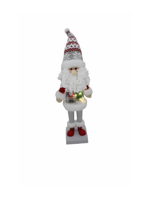SOGGETTO CON LUCE PLASTICA BABBO 55 CENTIMETRI