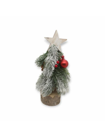 WOODEN DECORATION TREE 25 CENTIMETERS