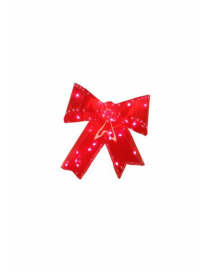 PVC LED BOW 50 LIGHTS 22x25 CENTIMETERS