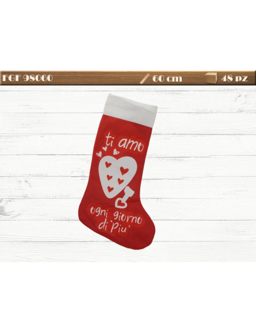 EPIPHANY EVE STOCKING 60cm PRINTED FABRIC
