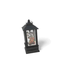 PLASTIC HALLOWEEN LANTERN 9x18cm
