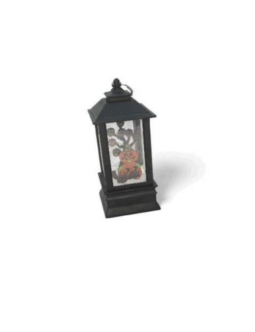 PLASTIC HALLOWEEN LANTERN 9x18cm
