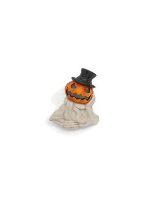 ZUCCA CON LED FANTASMA 18x12x20 cm