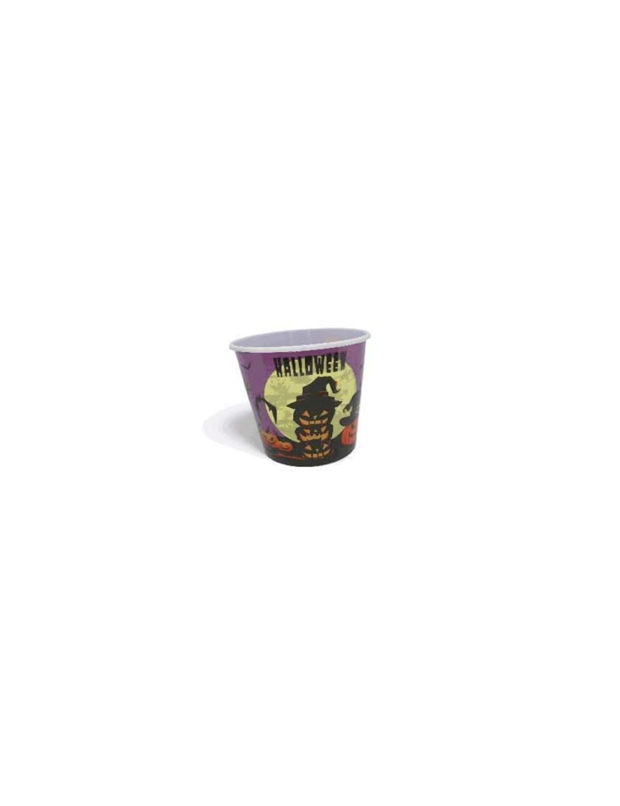 CONTENITORE PLASTICA HALLOWEEN 18cm