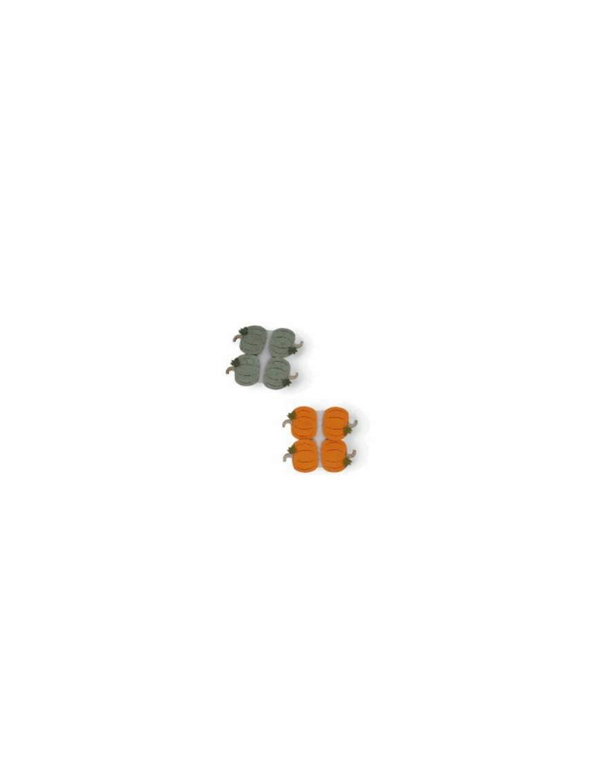 MOLLETTE LEGNO HALLOWEEN 8cm 4 PEZZI