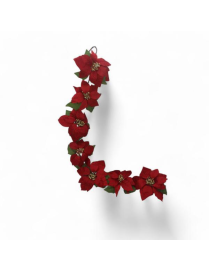 LINE CHRISTMAS STAR FESTOON 105cm