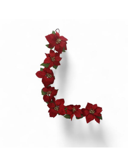 LINE CHRISTMAS STAR FESTOON 105cm