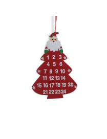 LINEA FELTRO CALENDARIO AVVENTO 33x48cm