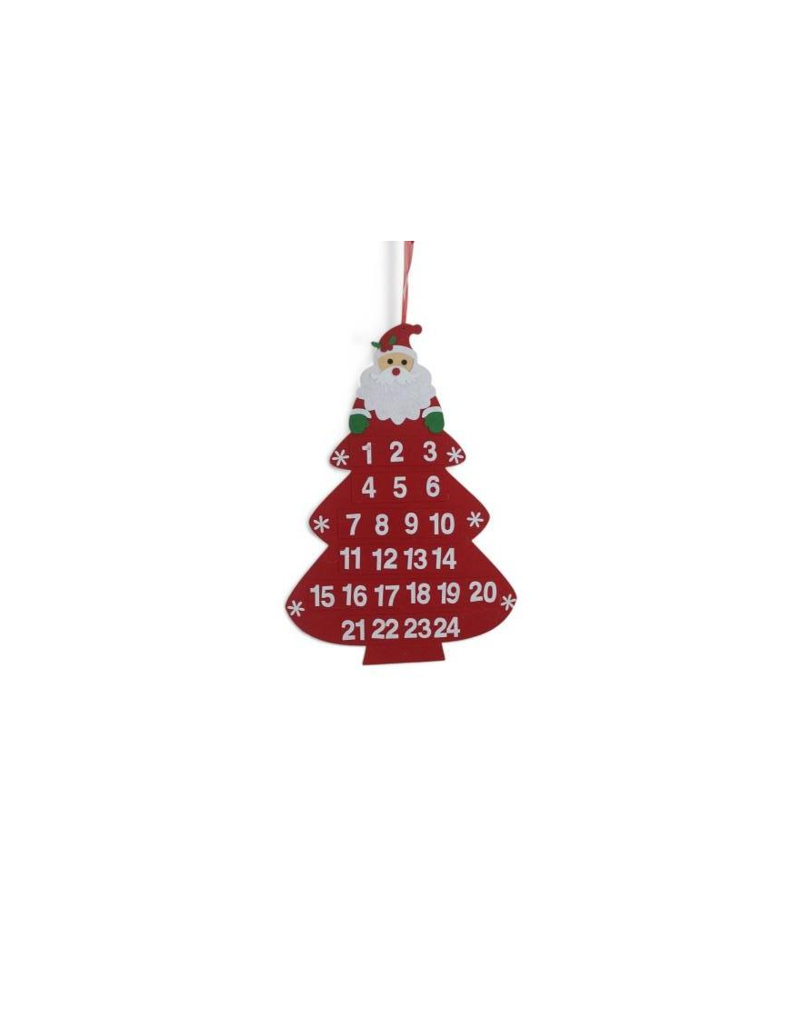 FELT LINE ADVENT CALENDAR 33x48cm
