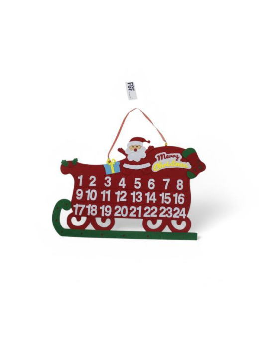 LINEA FELTRO CALENDARIO AVVENTO 46x34cm