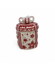 LINEA SNOWFLAKE BARATTOLO TONDO 13x17cm