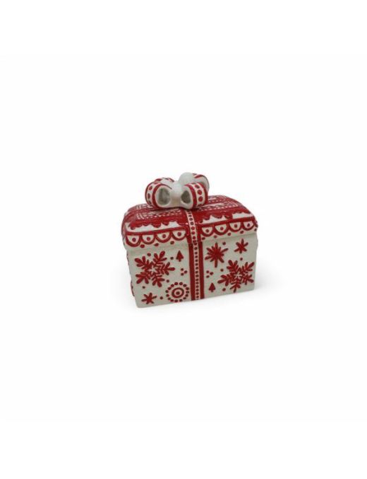 LINEA SNOWFLAKE SCATOLA RETTANGOLARE 16x11x14cm
