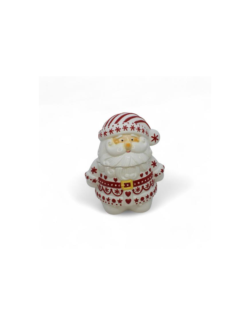 LINEA SNOWFLAKE BARATTOLO BABBO NATALE 21x16x24cm