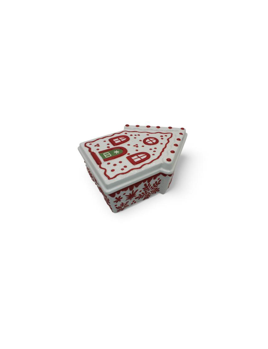 LINEA SNOWFLAKE SCATOLA CASA 25x19x20cm