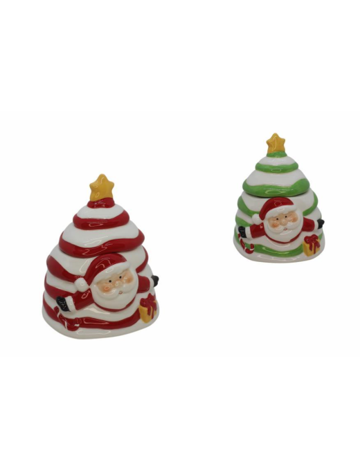 CERAMIC TREE JAR 15x13x18cm