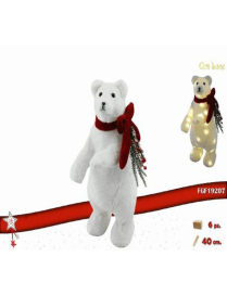 PLASTIC LINE WITH BEAR LIGHT 17x20x40cm