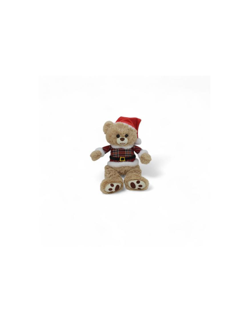 PLUSH BEAR WITH DRESS 18cm