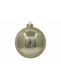GLASS LINE GOLD SPHERE 8cm 16 pieces