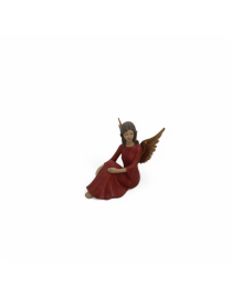 RED ANGELO POLYRESIN LINE 19x14x17cm