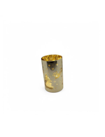 GLASS LINE GOLD LAMP LIGHT 9x16cm