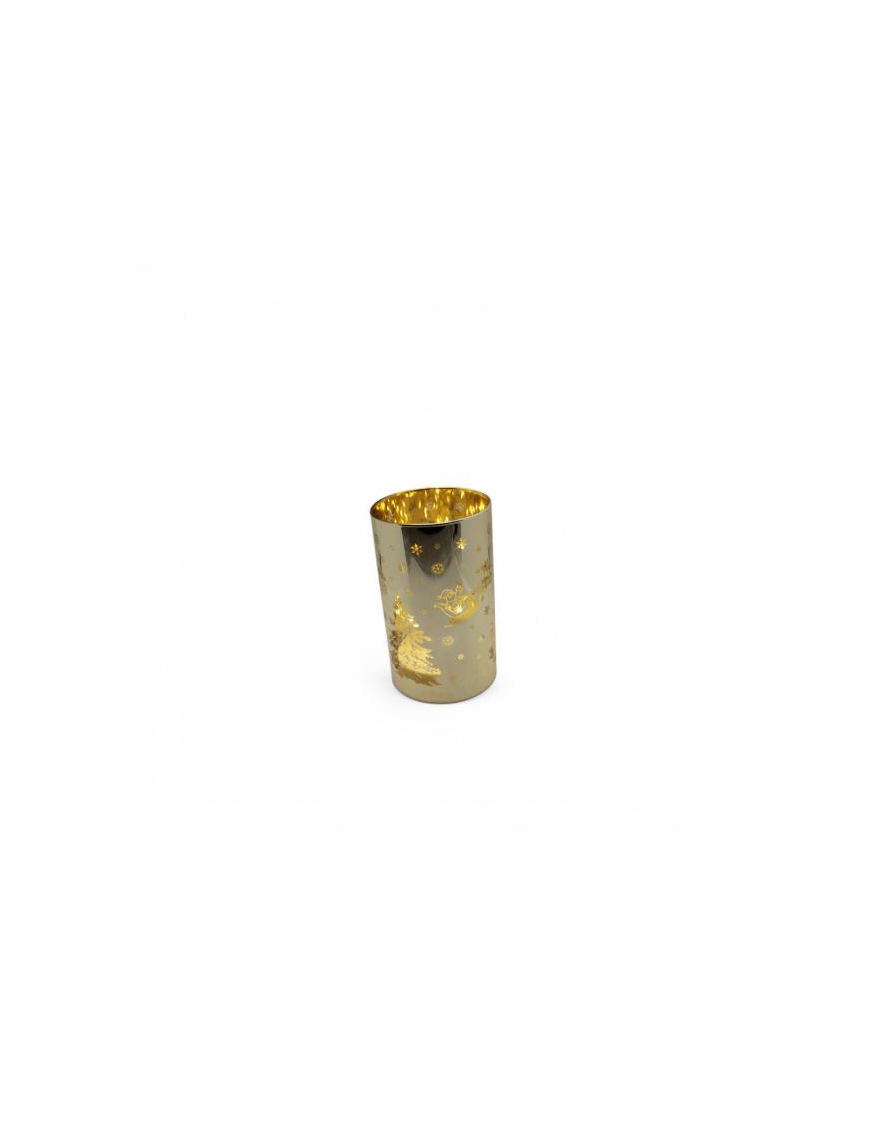 LINEA VETRO GOLD LAMPADA LUMINOSA  9x16cm