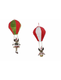 HOT AIR BALLOON WITH REINDEER 30x80cm