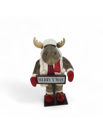 GIANT FABRIC REINDEER 60x120cm