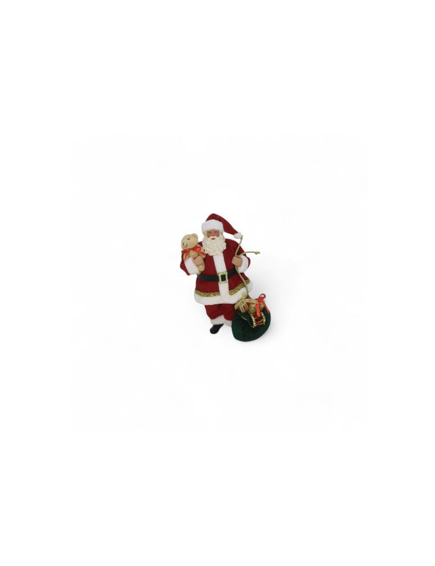 BABBO NATALE PLASTICA-POLIRESINA  30cm