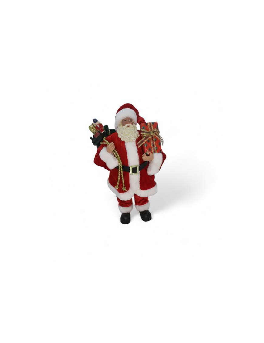 BABBO NATALE PLASTICA-POLIRESINA  45cm