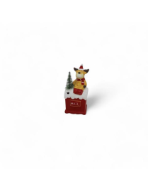 CHRISTMAS REINDEER SUBJECT WITH LED 8x6x15cm