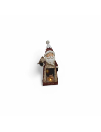 BABBO NATALE CON LED  24cm