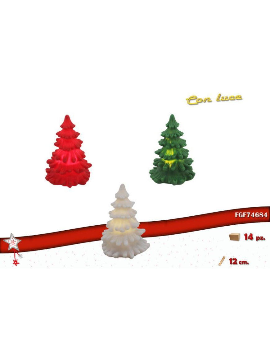 12cm Mini Glowing Rubber Tree