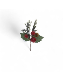 PICK CON BACCHE E DECORAZIONI 18cm