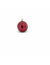 8cm RED OPENABLE GLASS SPHERE LINE