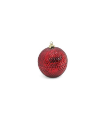 GLASS LINE OPENABLE SPHERE RED 13cm