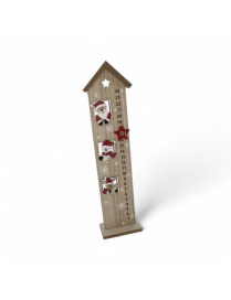 CALENDARIO DECORATO IN LEGNO 41x10cm