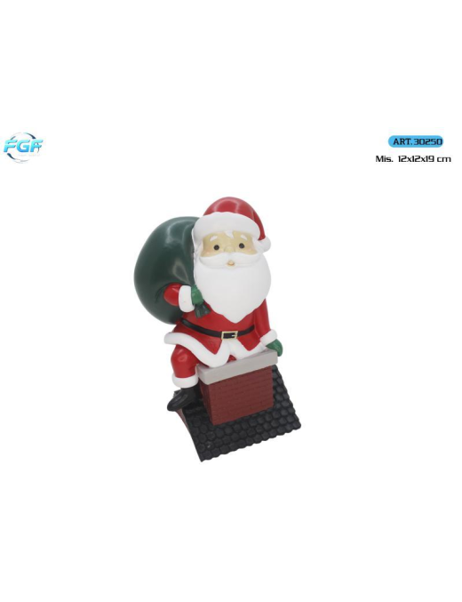 L.POLIRESINA BABBO 19cm 30250