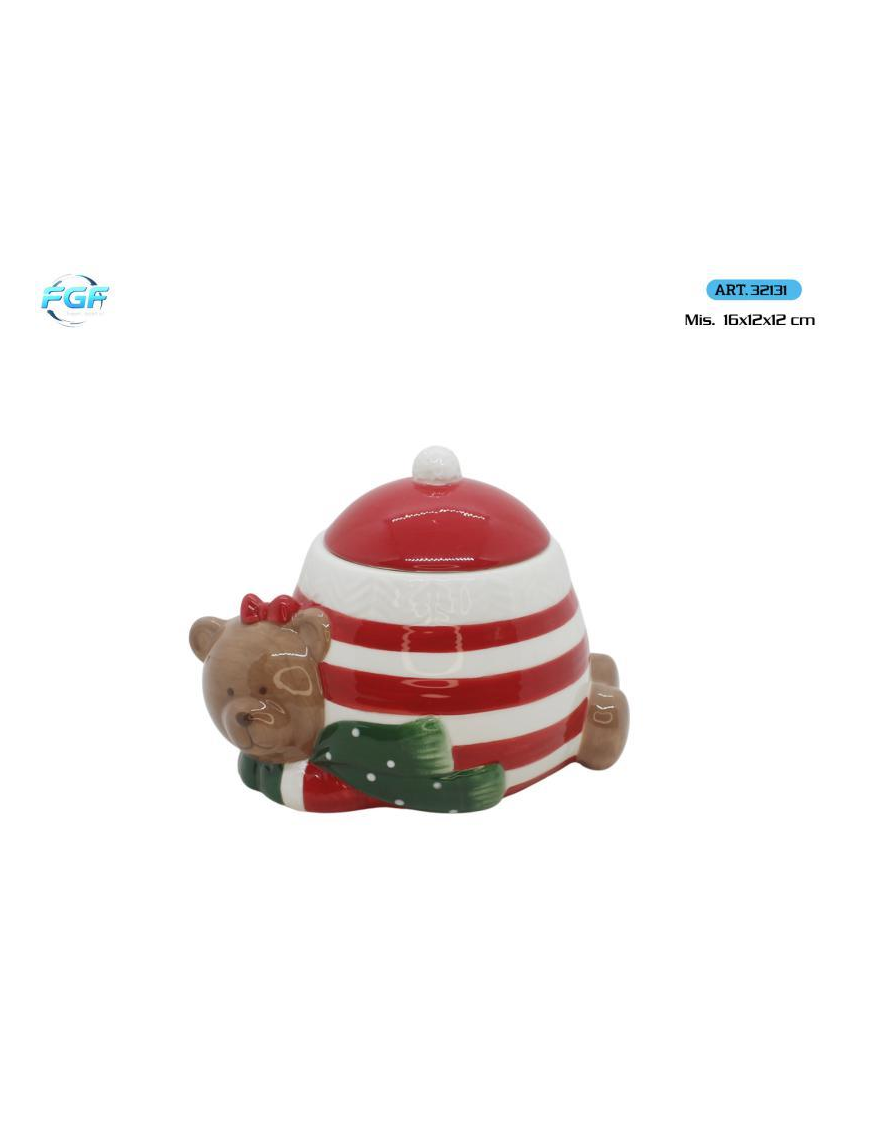 L.CIRCUS BARATTOLO ORSO 16x12x12cm 32131