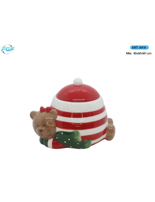 L.CIRCUS BARATTOLO ORSO 16x12x12cm 32131